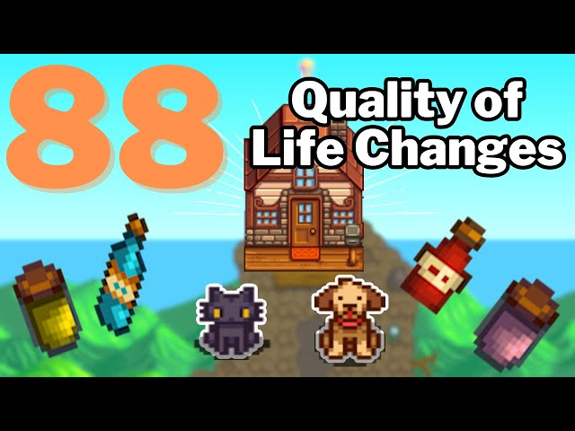 Biggest Changes in Stardew Valley 1.6 Update | Quality of Life Showcase