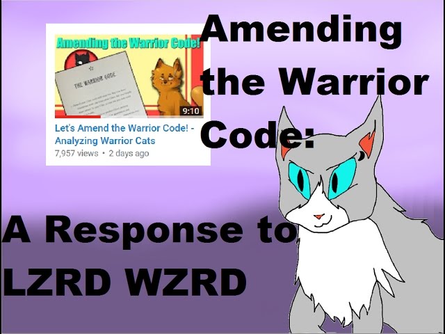 Amending the Warrior Code!