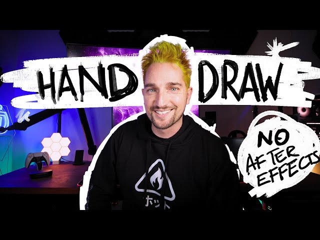 Hand-Drawn Effect without After Effects