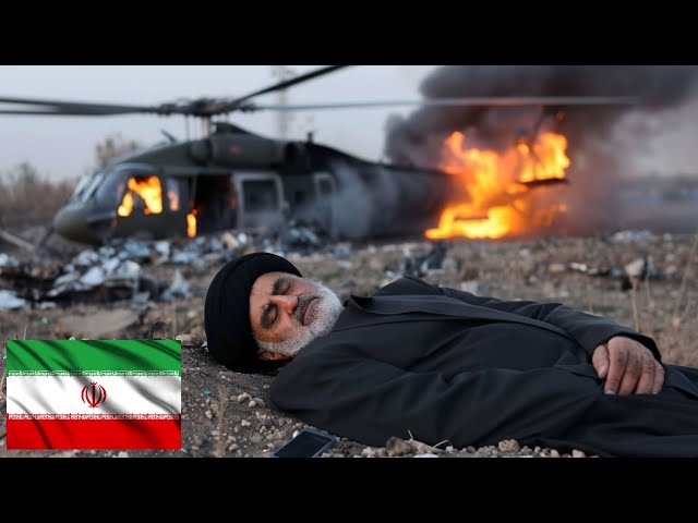 BAD NEWS - The Moment When Iranian President Ebrahim Raisi's Helicopter Crashed