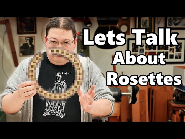 The BEST way to Install The Rosette | Pro Luthier