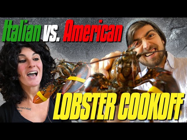Italian vs. American Cook-Off | Maine Lobster Cooking Challenge
