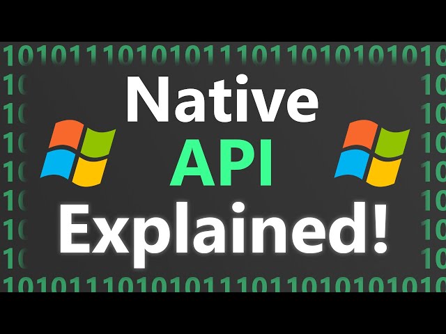 Windows Native API Explained