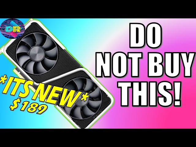 This New Nvidia GPU Is a DISASTER