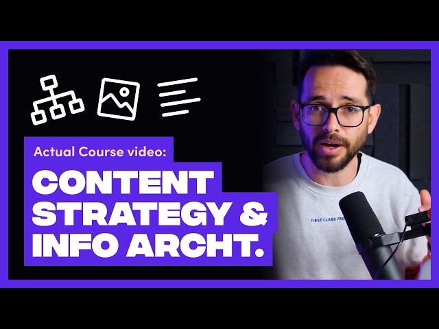Full Workshop: Content Strategy & Information Architecture
