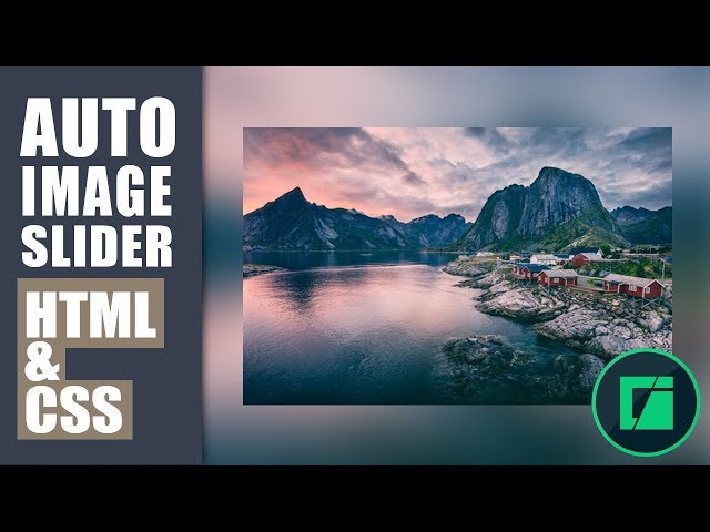 Auto Image Slideshow using HTML and CSS