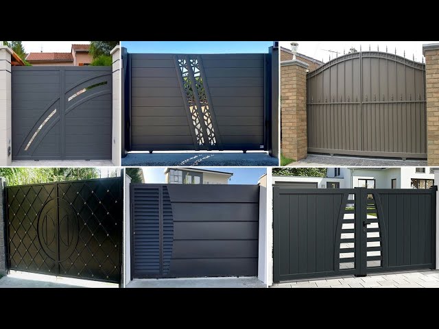 Trendy and Durable: Modern Metal Gates for Your Home
