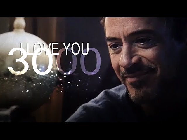 (Marvel) Tony Stark | I love you 3000