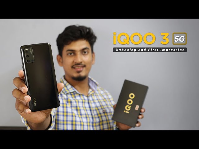 IQOO 3 5G Smartphone Unboxing and First Impression with Camera Sample 📸