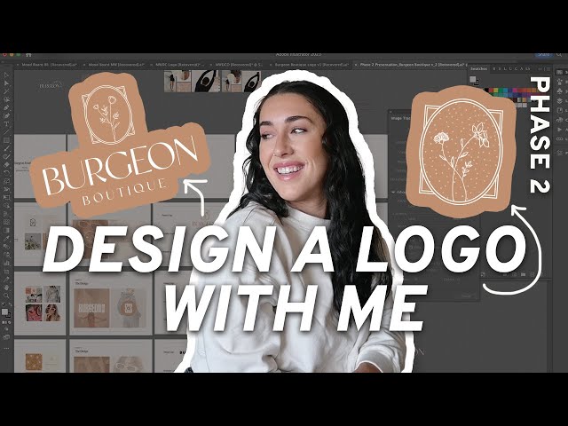 BRAND DESIGN PROCESS: Watch Me Design a Brand Logo