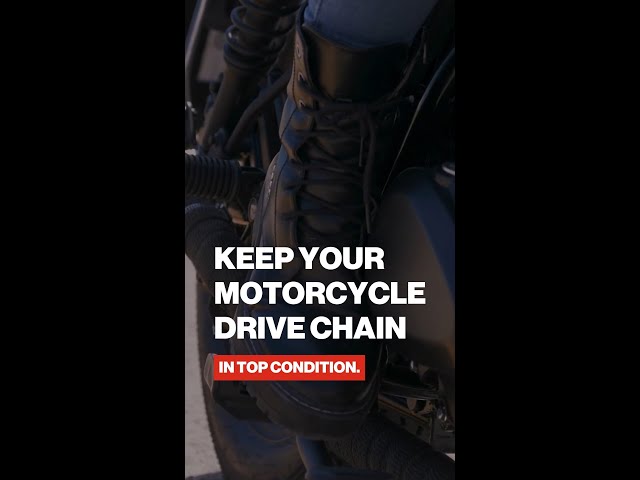 Steps For Motorcycle Drive Chain Cleaning And Lubrication