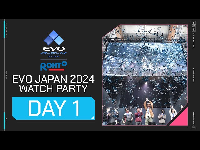 Evo Japan 2024 Day 1 English Watch Party