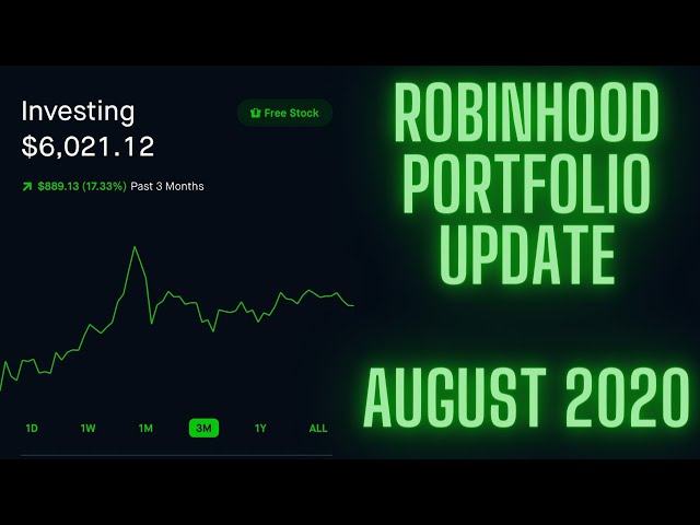 My $6,000 Portfolio! | Robinhood Portfolio August 2020
