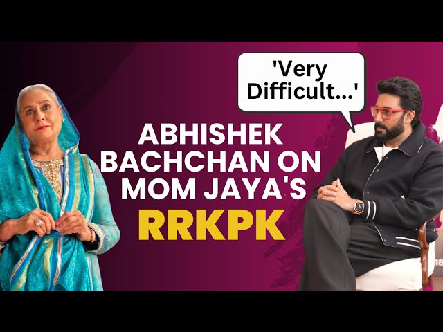 Abhishek Bachchan's Explosive Interview: Jaya Bachchan, Kabbadi, Choosing Right Scripts | Exclusive