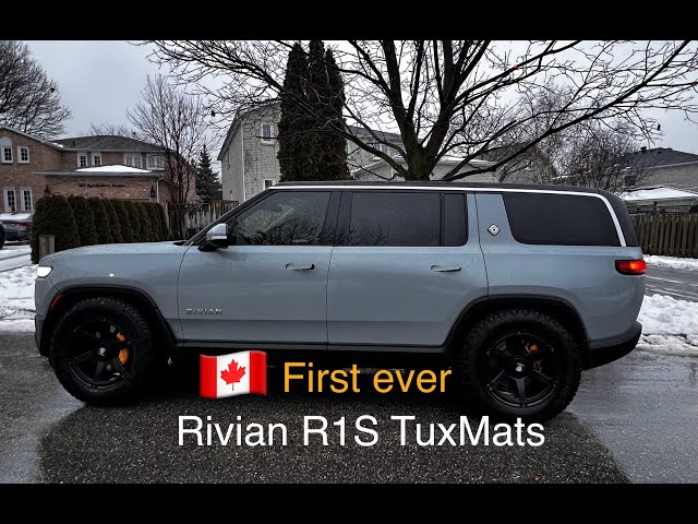 First Ever TuxMat mats for Rivian R1S