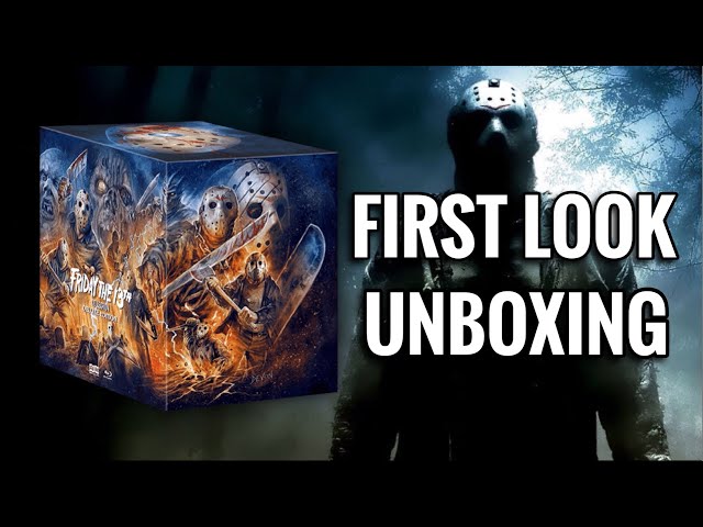 FRIDAY THE 13TH DELUXE BLU-RAY COLLECTION UNBOXING | THE DEFINITIVE SET FROM SCREAM FACTORY!!