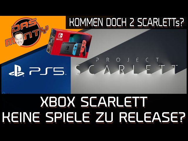 Xbox Scarlett - Keine Spiele zu Release? | Der Vorteil für die Playstation5? | DasMonty