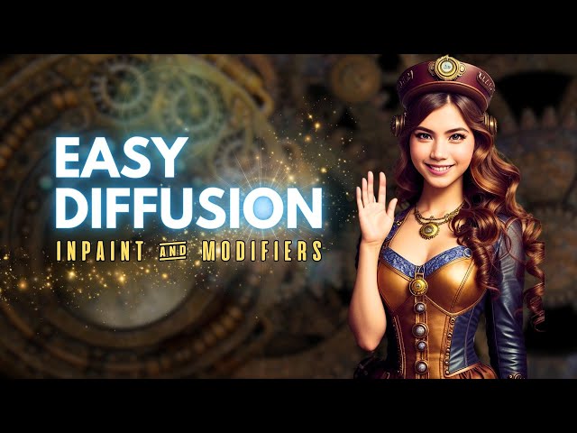Easy Diffusion 2.5 Modifiers and Inpainting For Stable Diffusion