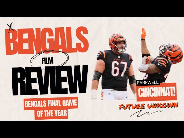Cincinnati Bengals Final Home game! | Bengals Film Review with former NFL Coach Kyle Caskey