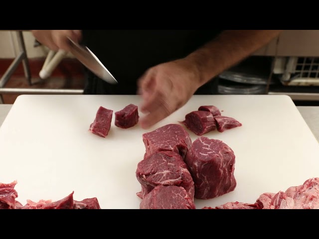 Beef Tips and Steaks at Down the Hatch
