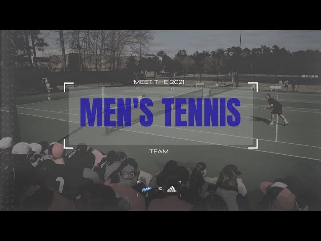 Francis Marion University 2020-21 Men's Tennis Introduction Video