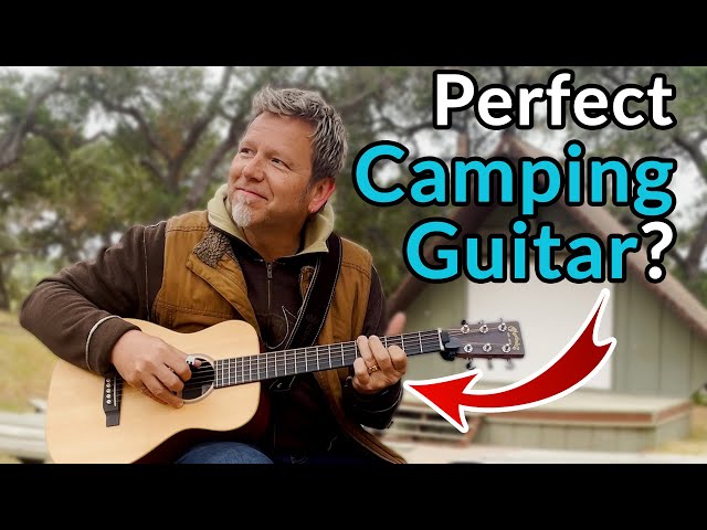 Is this the PERFECT CAMPING GUITAR?! - Synthetic woods out in the woods - Martin LX1e