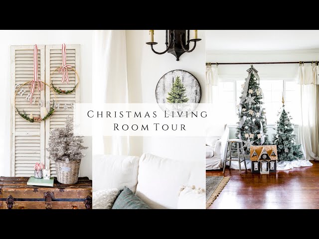 Living Room Christmas Tour