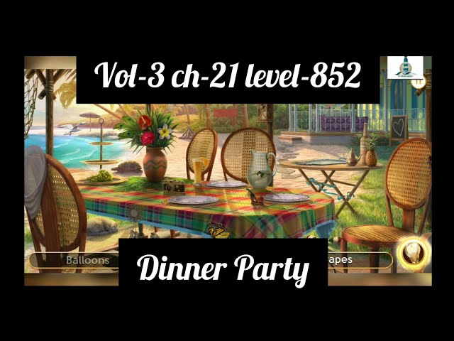 June's journey volume-3 chapter21  level-852 Dinner Party