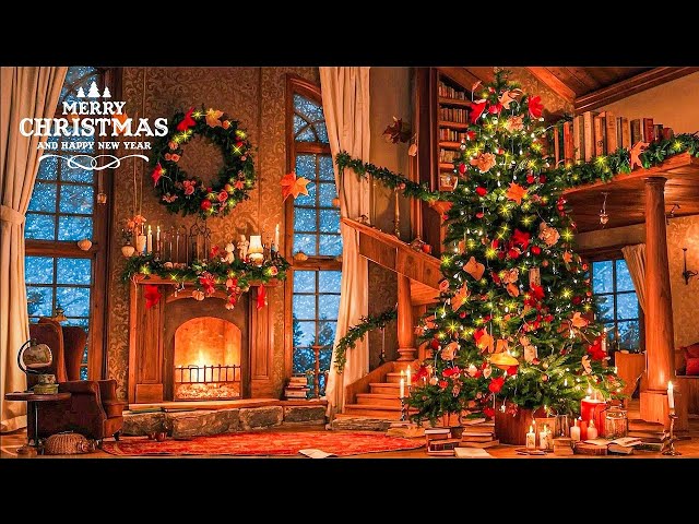Peaceful Instrumental Christmas Music - Relaxing Christmas music "Snowy Christmas Night" #23