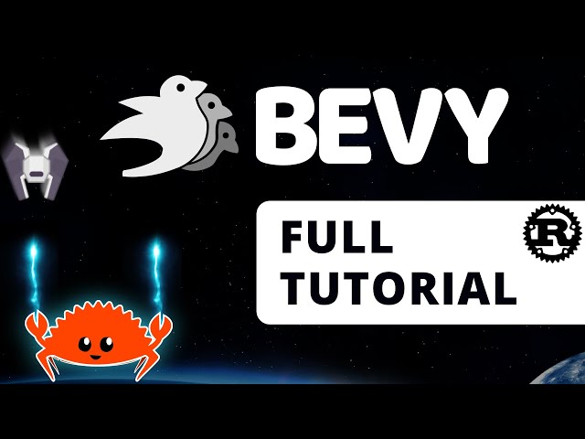 Rust Bevy Full Tutorial - Game Development with Rust - Git Code Updated to Bevy v0.10 !!!