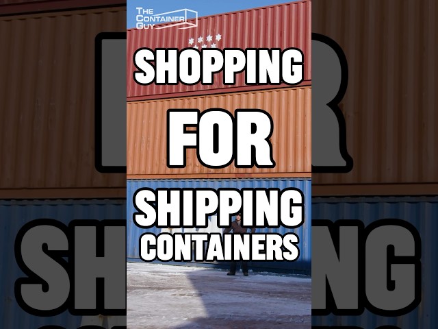 What to Expect When Buying a #shippingcontainer