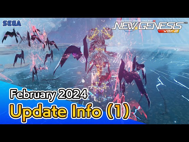 PSO2 NEW GENESIS February 2024 Update Information 1