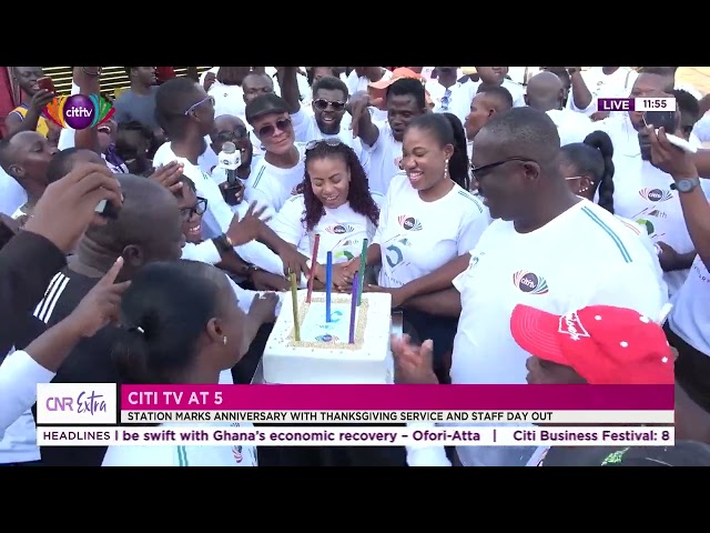 Citi TV marks 5th anniversary with thanksgiving and staff day out
