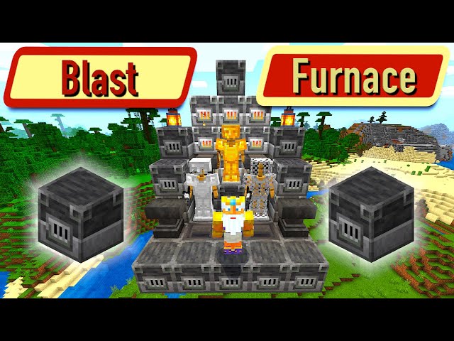 Minecraft Blast Furnace Guide 2021 Timestamps Included!