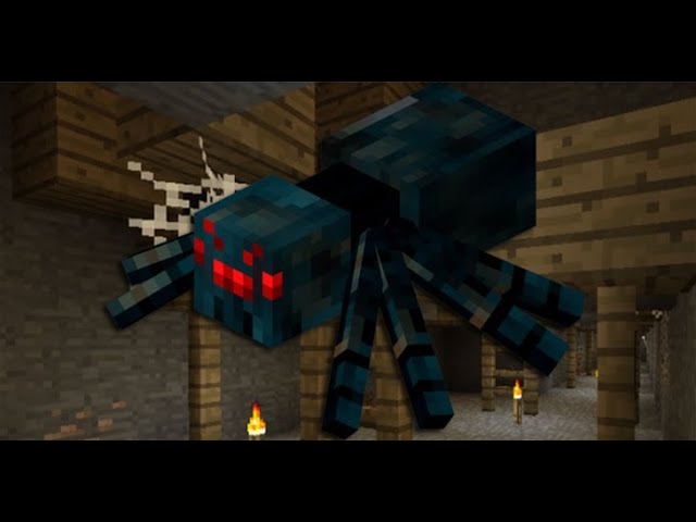 Minecraft Survival Part 6: Spider Attack