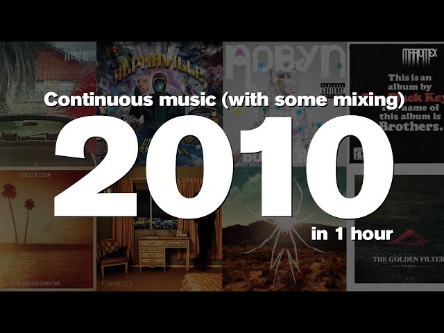 2010 in 1 Hour - Feat. Arcade Fire, The Black Keys, Kings of Leon, Robyn, Brandon Flowers and more!