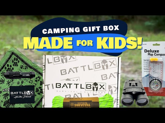 KIDS Camping Gift Box from BATTLBOX!