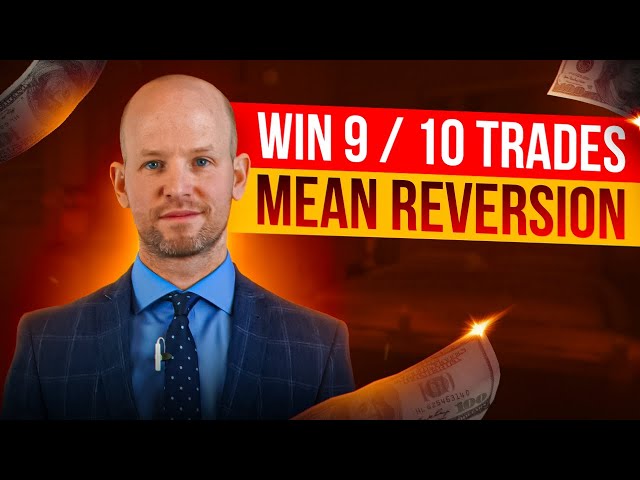 Mean Reversion Trading Strategy for a High Win Rate (includes FREE CODE!)