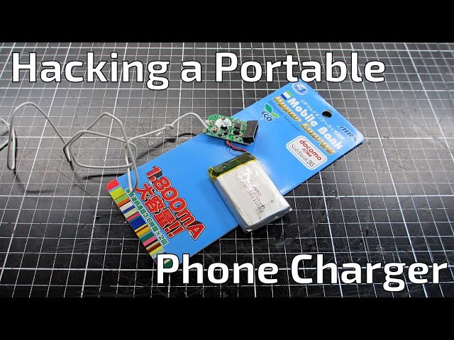 Hacking a Portable Phone Charger