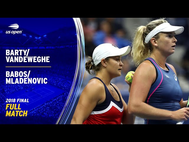 Barty/Vandeweghe vs. Babos/Mladenovic Full Match | 2018 US Open Final