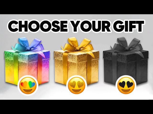Choose Your Gift 🎁 Rainbow, Gold or Black 🌈⭐️🖤