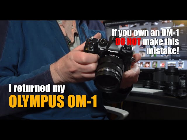 I bricked my Olympus OM-1 - avoid this mistake when you update the firmware of your OM-1