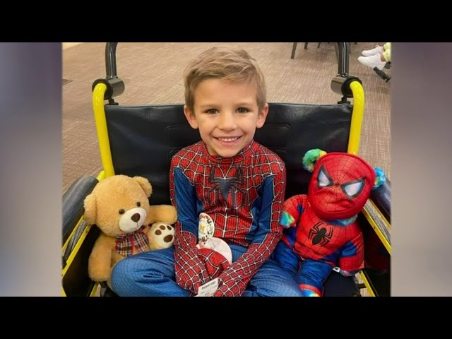 Meet Grayson: The superhero battling cancer at Mott Children's Hospital