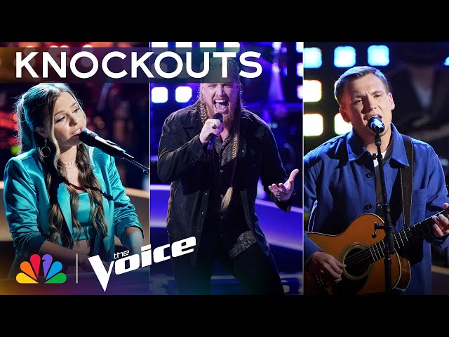 Claudia B., Huntley and Noah Spencer's Performances Make Niall's Decision Impossible | The Voice