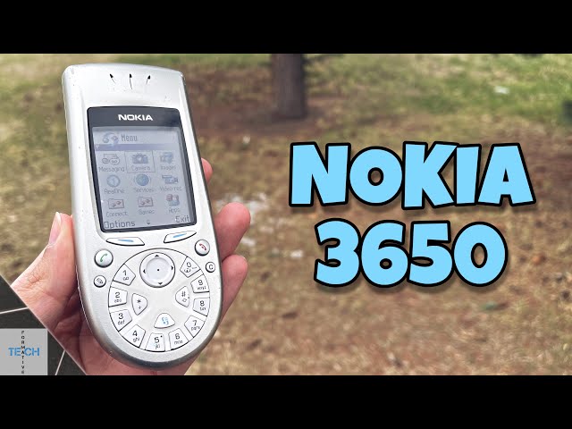 Nokia 3650 (2003) | Vintage Tech Showcase | Retro Review