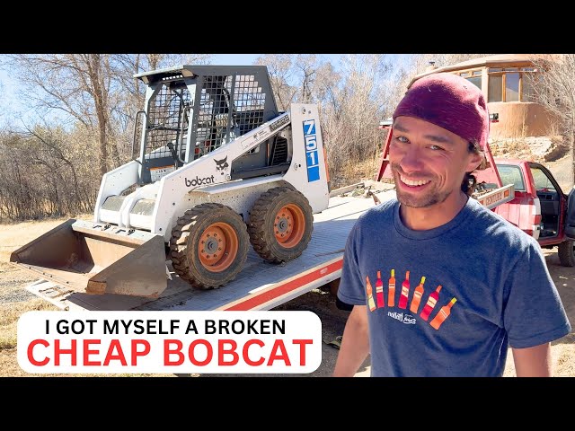 I SCORED A Bobcat 751 With Low Hours For CHEAP!!!