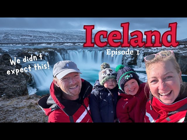 Family travel to Iceland. First times are the BEST times