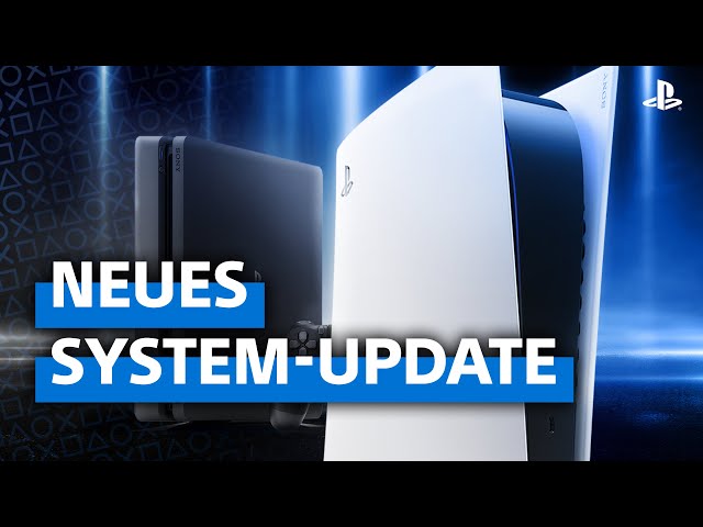 Systemsoftware-Update: Neue Features für PS5 + PS4!