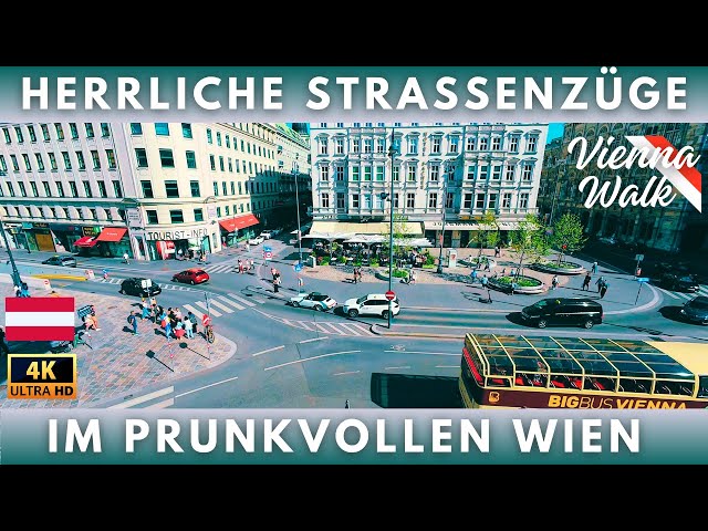 Österreich Wien: Spaziergang in der Wiener Innenstadt - 4K Rundgang April 2024