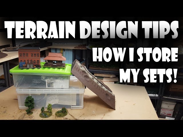 Pro Tips - How I store my Terrain!